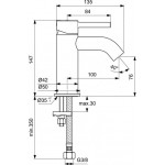 Смеситель для умывальника Ideal Standard Cerafine Смеситель для умывальника Ideal Standard Cerafine
